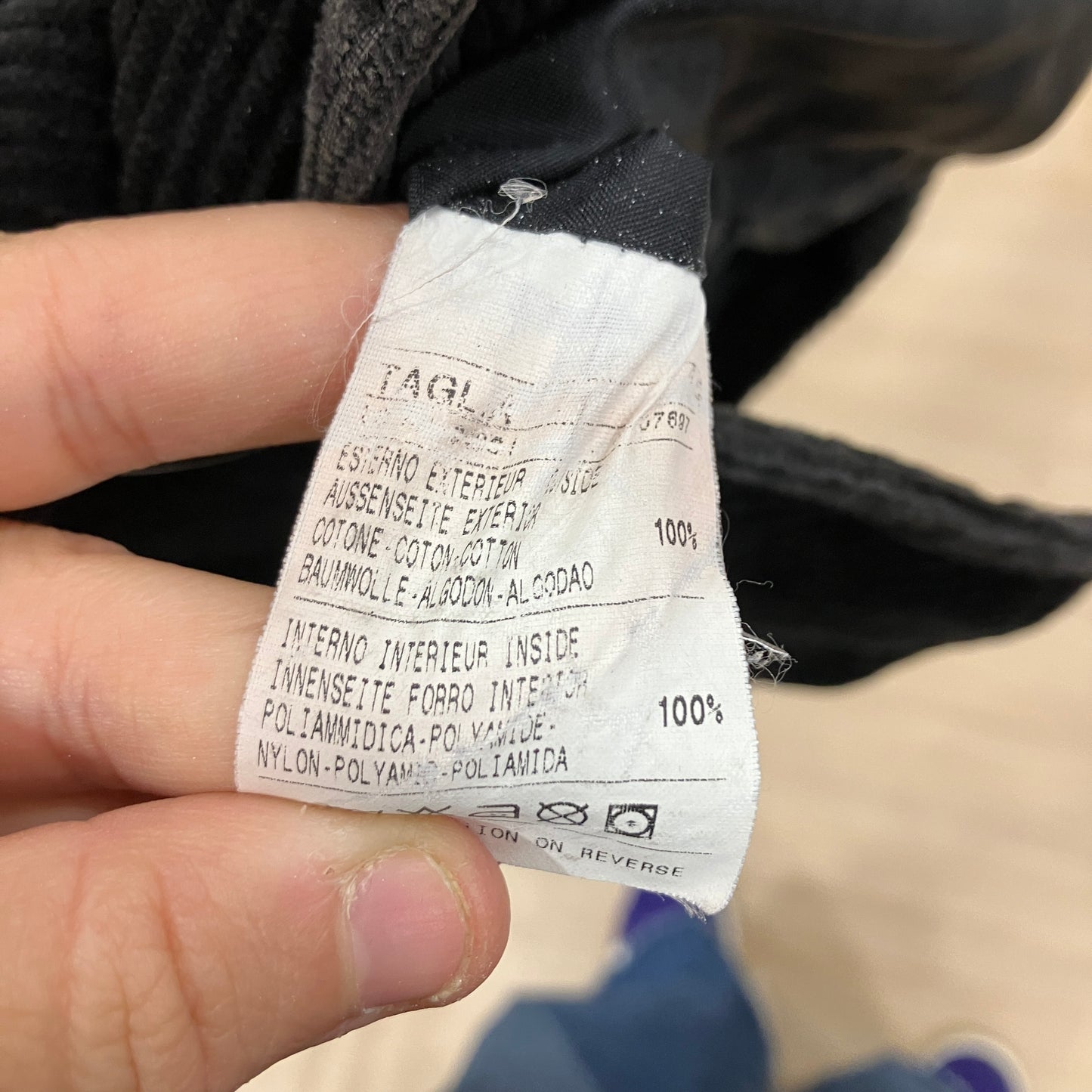 benetton 00s dark brown corduroy velvet blazer with elbow patches