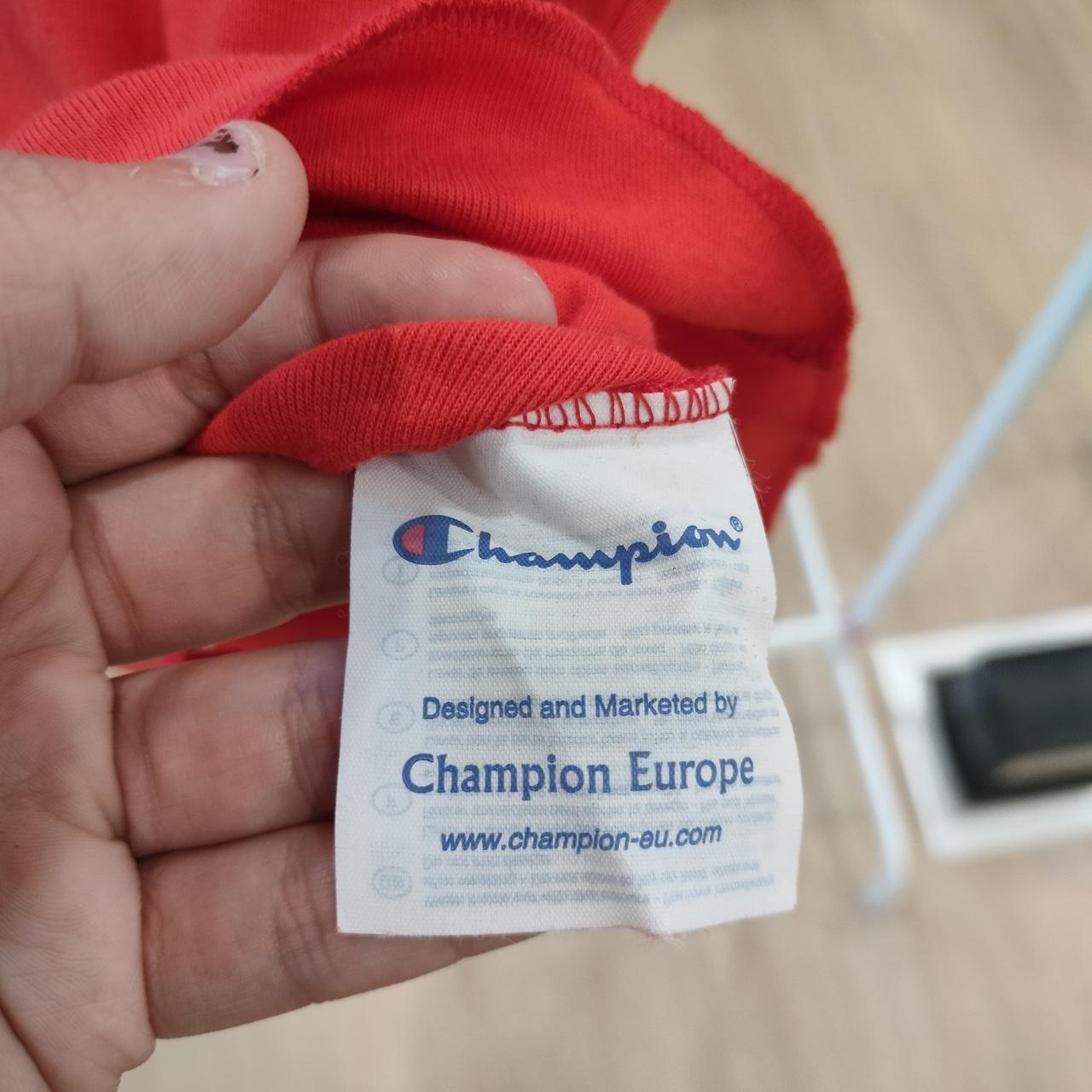 Magliette rosse da donna Champion