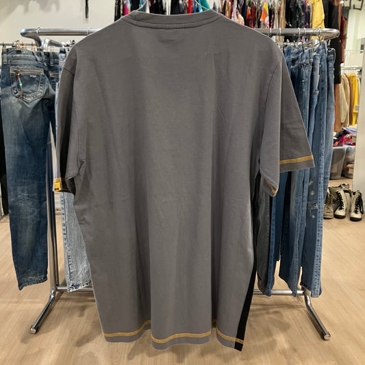 liebherr white grey utility tee