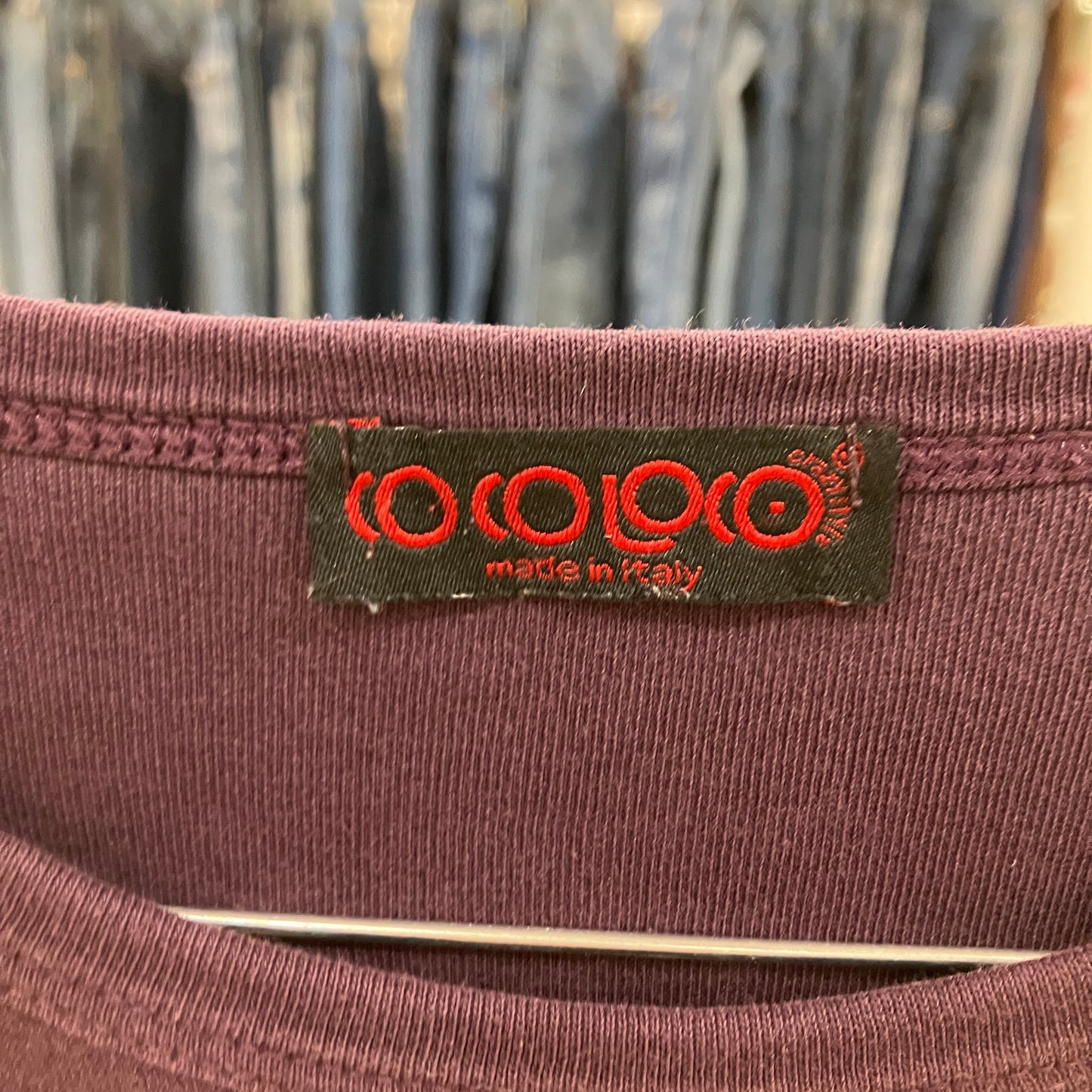 cocoloco '00s top manica lunga viola Tom & Jerry