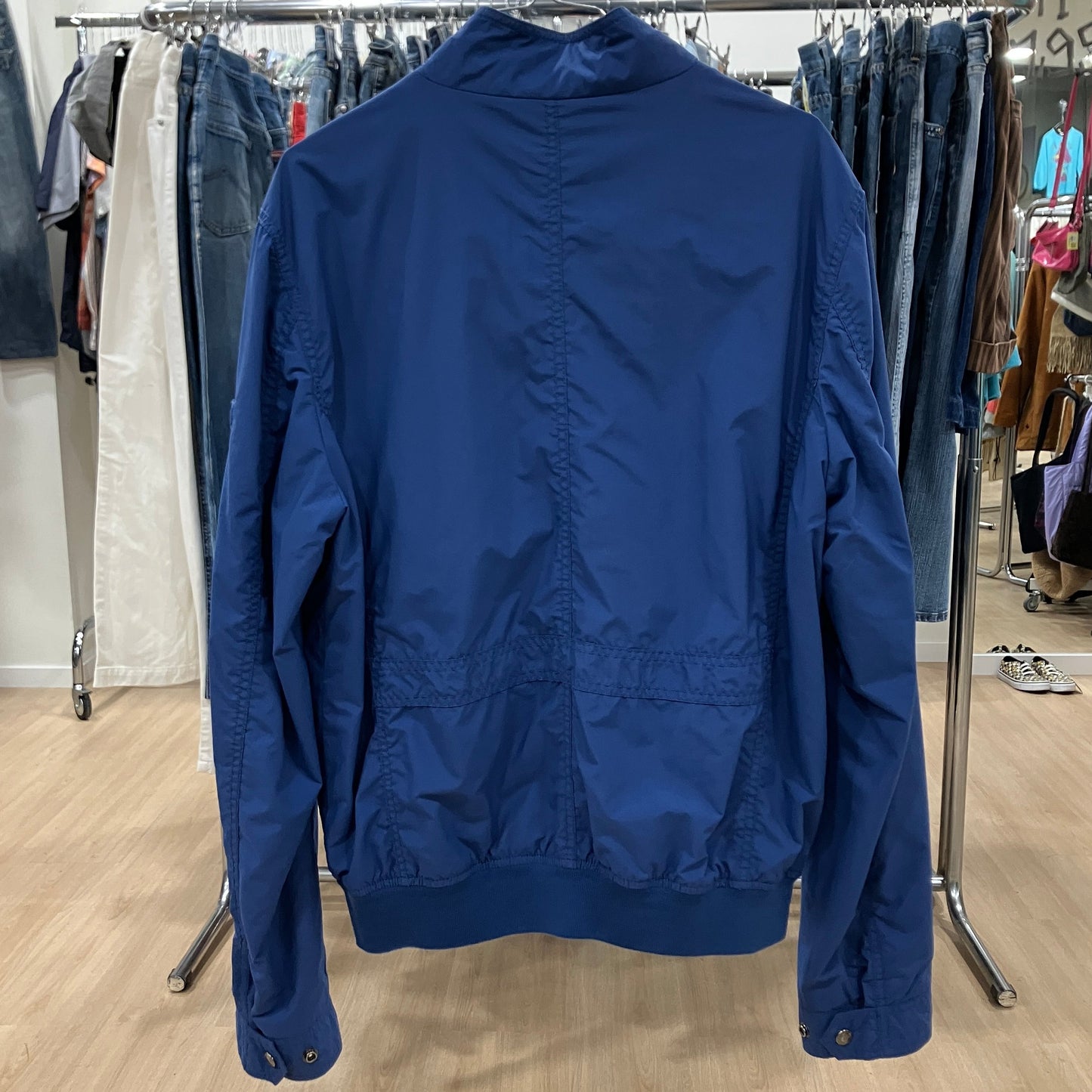 woolrich '10s blue windbraker