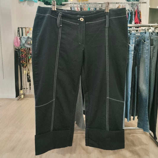 Jeans neri e bianchi da donna