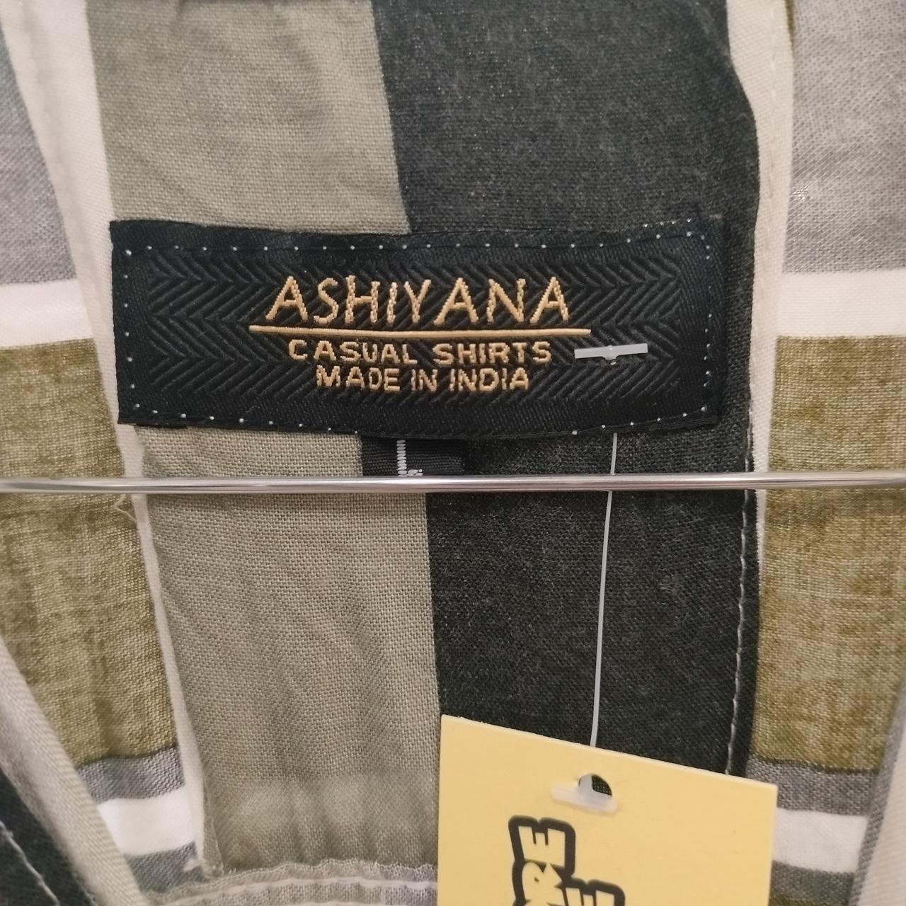 Camicie bianche verdi da uomo